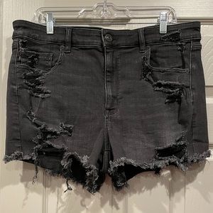 Distressed American Eagle Denim Shorts